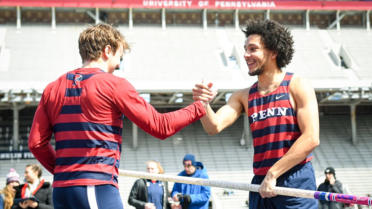 PennTrack's tweet photo. Geared up for another meet on our own stomping grounds tomorrow... It's the Big 5 Invitational!

📰https://t.co/ahBexWqbzd

#ThePursuit | #FightOnPenn https://t.co/dxxoQ803bb