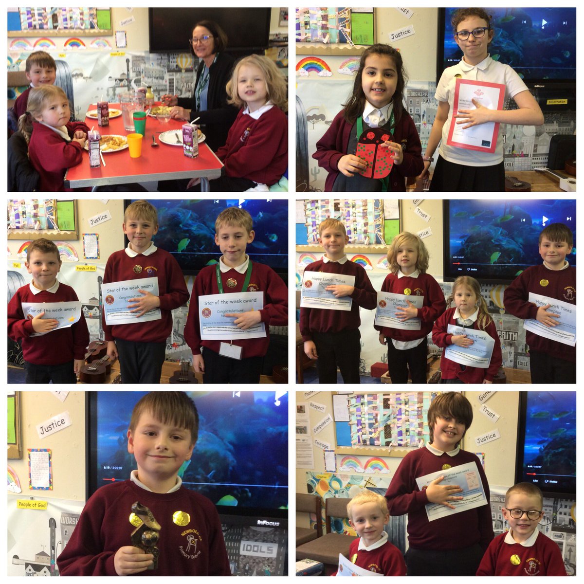 Great to hear so many musical performances in our achievement assembly today. Well done to everyone who received an award. Hope everyone has a good Easter break. 😀🌟