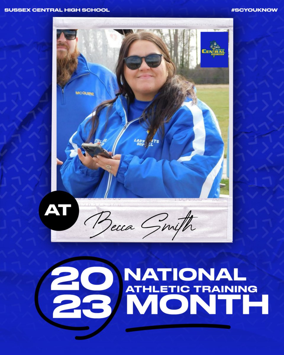 SC is blessed to have an excellent Athletic Trainer in Becca and we appreciate the consistent and quality care she provides for our teams. Her repour with our student-athletes and coached is amazing. If your at today's games, tell Becca, THANK YOU! #SCYOUKNOW