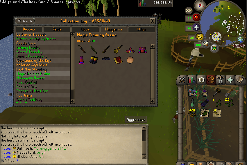 Slax_OSRS's tweet image. More green logs =) ✅