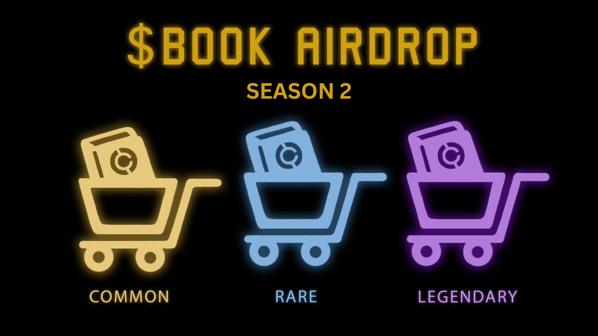 Register & Join CoinBookApp S2 Airdrop to earn BookCart that contains $BOOK, a DEX on coinbook.app. Complete buy, sell, & listing from now till May 30 to enjoy #airdrop rewards.  

 trade.coinbook.app/airdrop #CoreDAO 
zealy.io/c/coinbook-817…