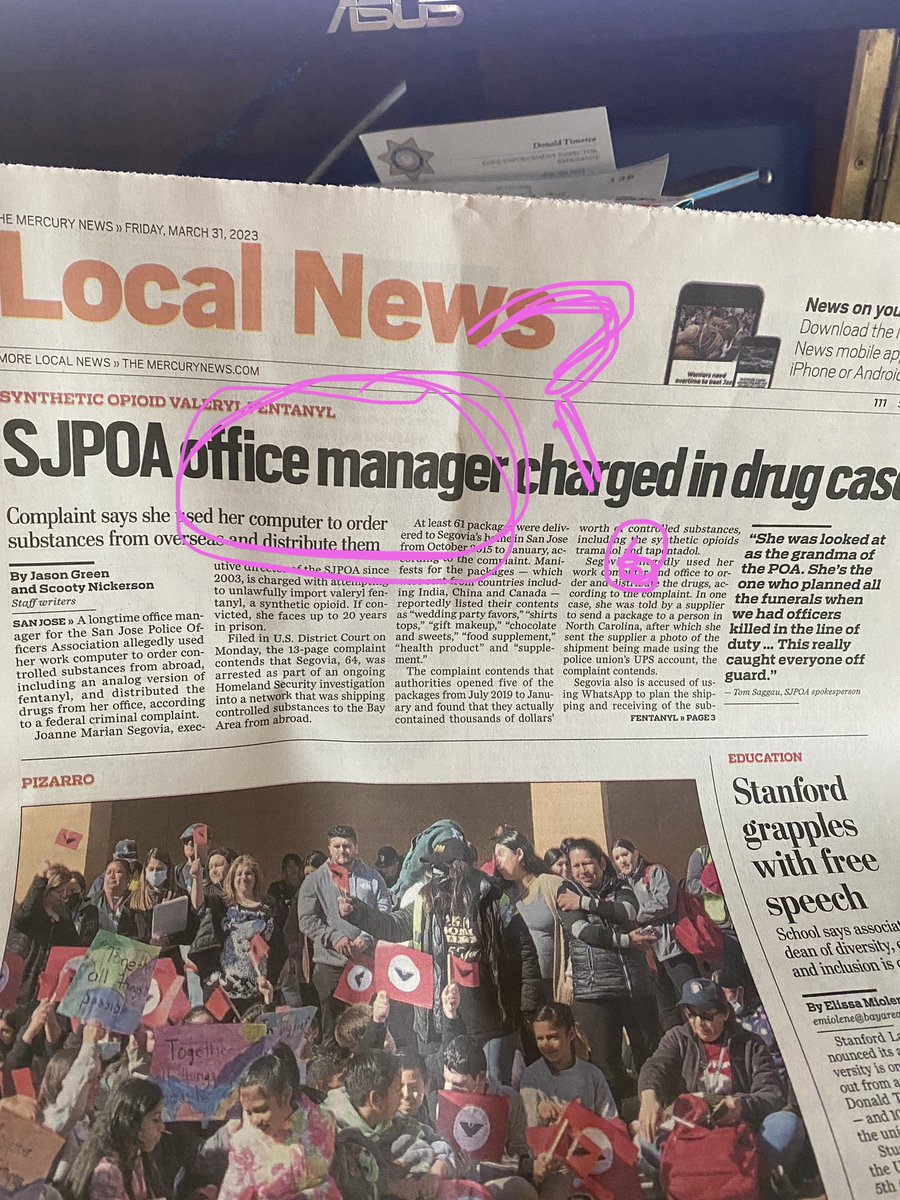 Kelly Snider (@ks_sanjose) on Twitter photo Todays edition of WTF <a href="/mercnews/">Mercury News</a>: This criminal is Executive Director of a multi-million dollar SJPD business unit. Calling her “Office Manager” intentionally misrepresents her authority, influence. Any ED’s out there agree “office manager” is a fair analog? #Dishonest #Reporting Todays edition of WTF <a href="/mercnews/">Mercury News</a>: This criminal is Executive Director of a multi-million dollar SJPD business unit. Calling her “Office Manager” intentionally misrepresents her authority, influence. Any ED’s out there agree “office manager” is a fair analog? #Dishonest #Reporting