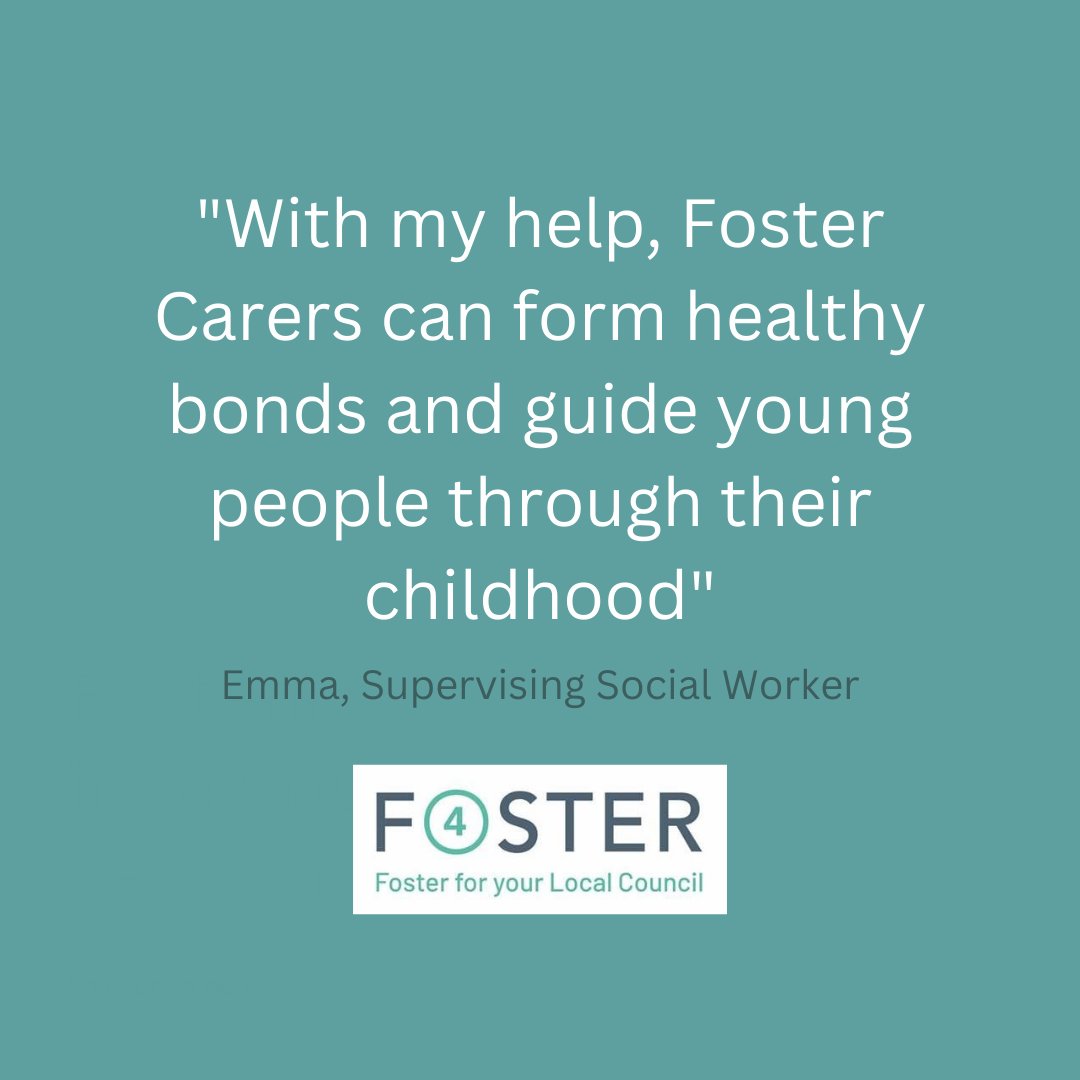 Supervising Social Workers are a crucial part of successful fostering placements.

They provide #FosterCarers with continuous support and advocacy for both the Carers and the children in their care. 

Read more here: foster4.co.uk/the-role-of-a-…

#foster4 #fostering #support #advocacy