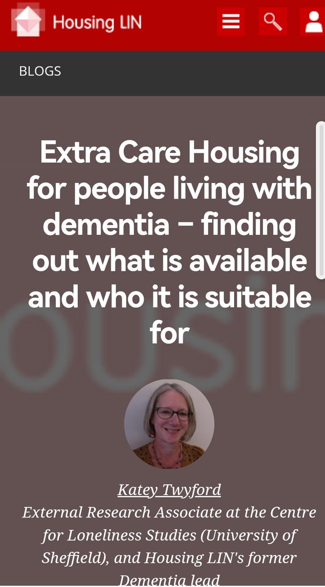 And if you want the evidence why these new booklets are a vital resources for families and carers, commissioners and #extracarehousing providers, read @TwyfordKatey's guest #HLINblog out yesterday at housinglin.org.uk/blogs/Extra-Ca…
