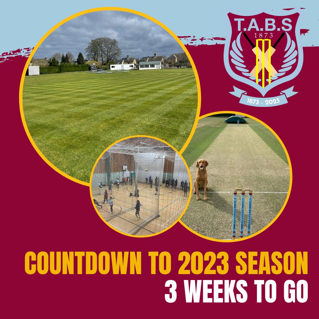 The countdown is on to the 2023 season...with just 3 weeks to go..
Our volunteers have been making brilliant progress with upgrading our facilities - which you'll see next month. Registration is open to play in our junior, senior and ladies teams here linktr.ee/tabscricket