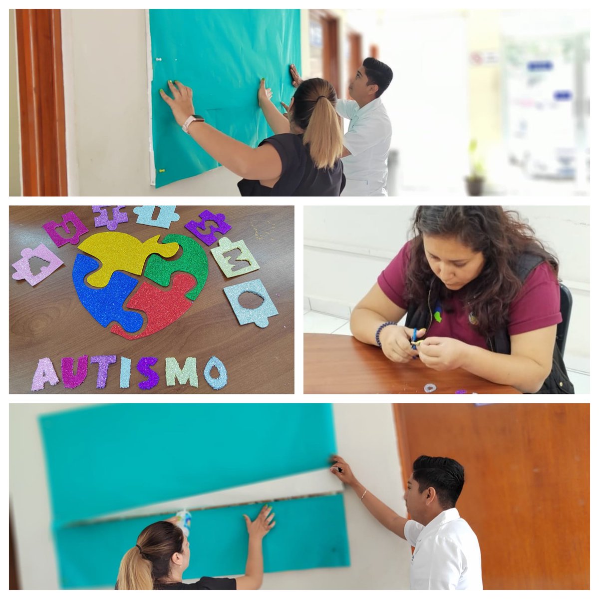 Elaboración de periódico mural en conmemoración del “Día Mundial de la Concientización sobre el AUTISMO”
#CEPTCA #EstamosTransformando #TransformandoJuntos #Sinaloa #UNEMECAPA #Adicciones #LineadelaVida #Prevención