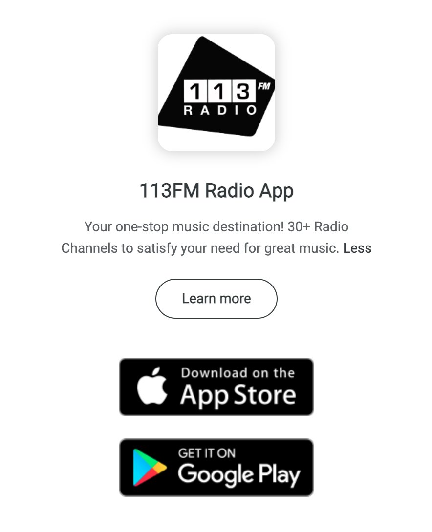 New mobile apps are available to listen to our radio channels starting today.   Click here:  qrco.de/bdqMUE