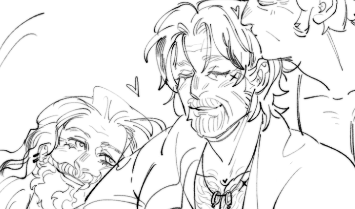 ed's always drawn looking so fond and full of love... soft 🥹❤️ 