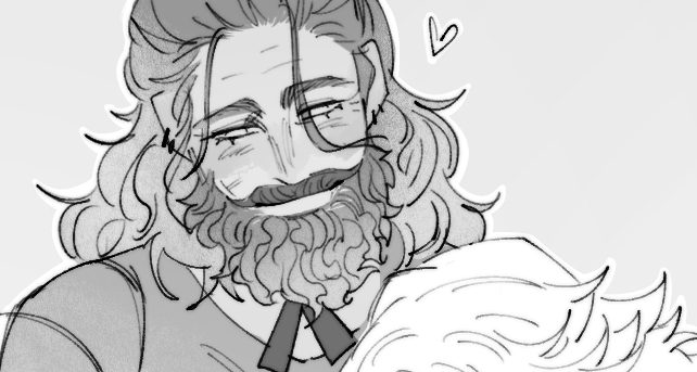 ed's always drawn looking so fond and full of love... soft 🥹❤️ 