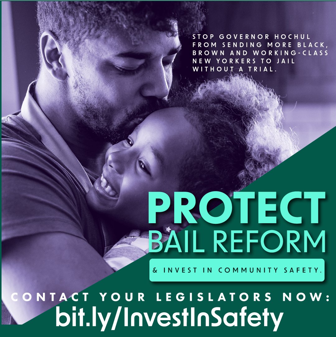 Do you want to honor #MarvinMayfield today? He was a devoted organizer for bail reform and a survivor of Rikers. Take a moment RIGHT NOW to let <a href="/GovKathyHochul/">Governor Kathy Hochul</a> + legislators know that you oppose her plan to send more Black, brown, poor and working-class people to deathtrap jails.
