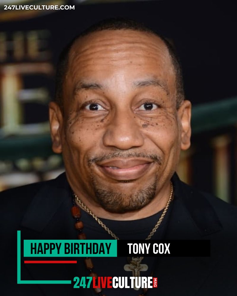 Happy birthday Tony Cox, 65! 