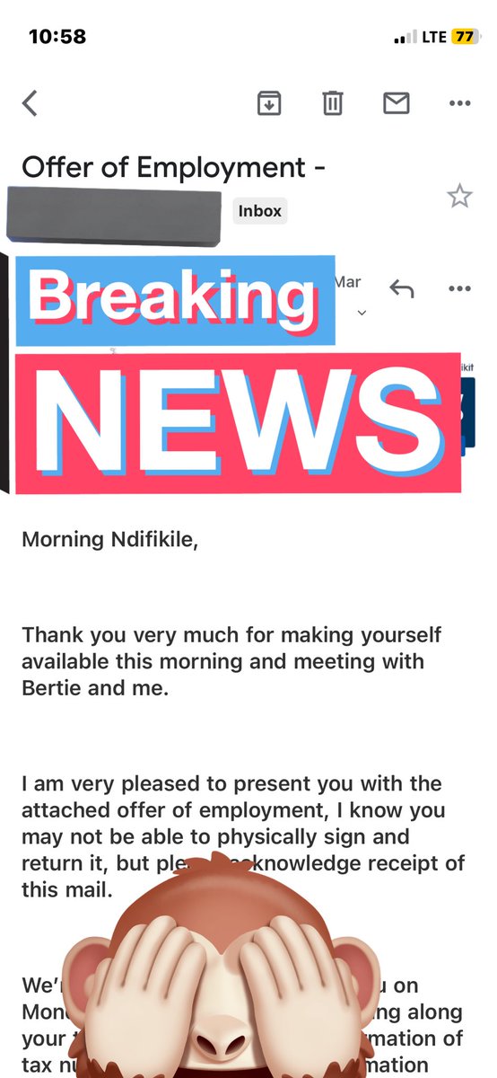 Sphe____'s tweet photo. To whoever shared this, I’ll always be grateful ♥️, even today I’m still getting calls.. Ngyabonga fam🥺 https://t.co/tTm5WjetiQ
