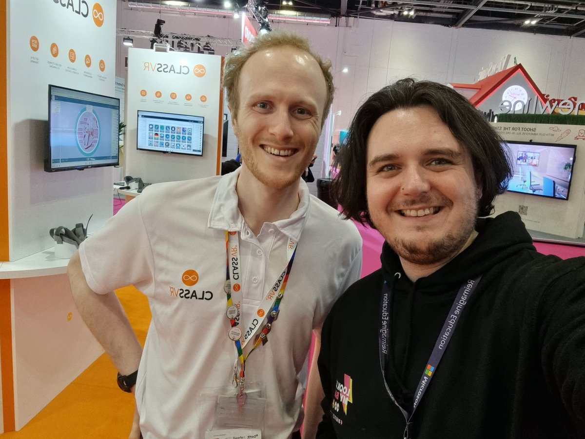 Digitize (@digitizecrew) on Twitter photo We loved catching up with everyone on the <a href="/ClassVR/">ClassVR from Avantis</a> stand at #Bett2023 and it was great to see <a href="/SteeringEdTech/">Mr Steer</a>, <a href="/MrLux4DMoore/">Simon Luxford-Moore</a>, <a href="/BobBaldie/">Bob Baldie</a> and <a href="/IanStuart66/">Ian Stuart</a> today πβ‘οΈ We loved catching up with everyone on the <a href="/ClassVR/">ClassVR from Avantis</a> stand at #Bett2023 and it was great to see <a href="/SteeringEdTech/">Mr Steer</a>, <a href="/MrLux4DMoore/">Simon Luxford-Moore</a>, <a href="/BobBaldie/">Bob Baldie</a> and <a href="/IanStuart66/">Ian Stuart</a> today πβ‘οΈ
