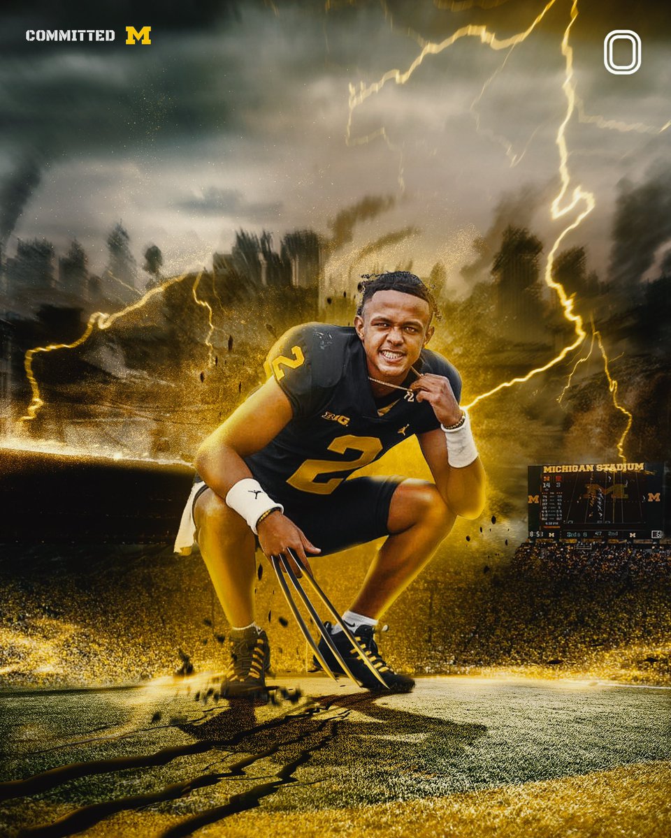 overtime's tweet photo. 2024 five-star QB Jadyn Davis just committed to MICHIGAN 🚨 https://t.co/K5ehdSoATl