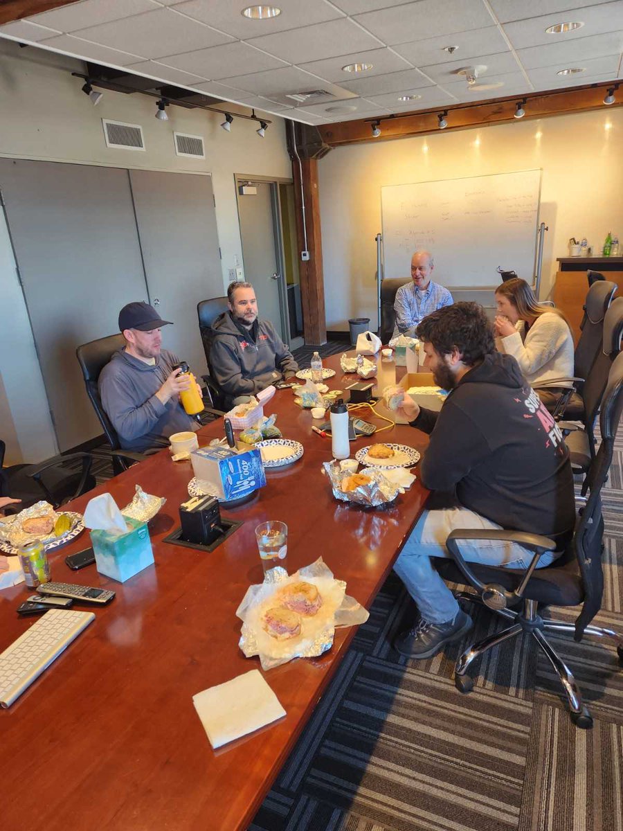 exit10agency's tweet image. Baltimore squad runs on @AttmansDeli! 
A feast fit for our favorite Pisces.