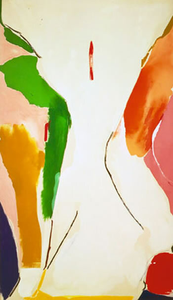 Living Edge, 1973 #helenfrankenthaler #americanart wikiart.org/en/helen-frank…