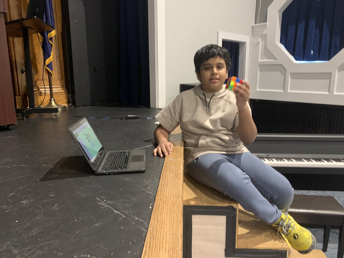 LJDiehl's tweet photo. Team 6C Coffee House: How quickly can you solve a Rubik’s Cube? 28 seconds! @JerichoMS @LDouglasjms https://t.co/hHhLJ4CbQS