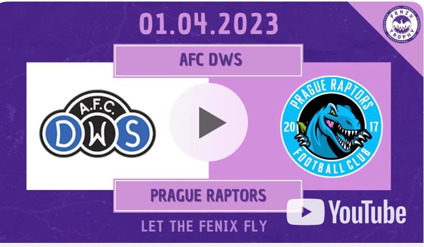 A huge game in Amsterdam tomorrow lunchtime as 2 unbeaten sides go head to head in group B 

<a href="/afc_dws/">A.F.C. DWS Amsterdam</a> 
Vs
<a href="/PragueRaptors/">Prague Raptors Football Club</a> 
12:00 CEST KO
🏟️SportPark Sloten
Free admission 

📺 Free live stream 👇
youtube.com/watch?v=XKE_M8…