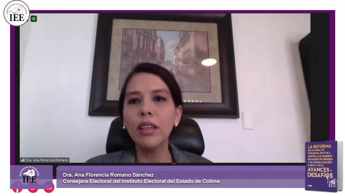 IEECOLIMA's tweet photo. 🔴 #AlMomento Consejeras Electorales del @IEECOLIMA, @MarthaIzaH; de @IEEAGS, Hilda Hermosillo; y del @IEPACYucatan, Delta Pacheco; dialogan sobre Violencia Política en Razón de Género. Modera Consejera Flor Romano.
📡 #EnVivo por aquí: 
https://t.co/JI7WkEoscz https://t.co/oq8ttYhwsv