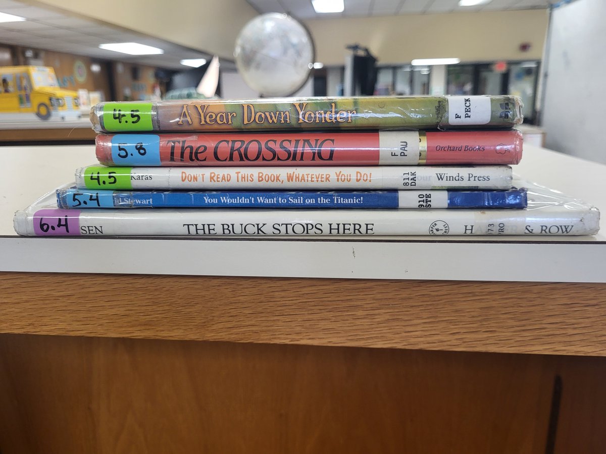 Picture day in the library didn't stop us...we made Book Spine poems! Check out what the 4th grade AIG students of <a href="/LoydEAuman/">Loyd E. Auman Elementary</a> created. 

<a href="/CumberlandCoAIG/">CumberlandCoAIG</a>