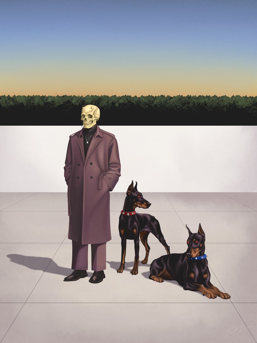 Dobermans at Dusk (2023)