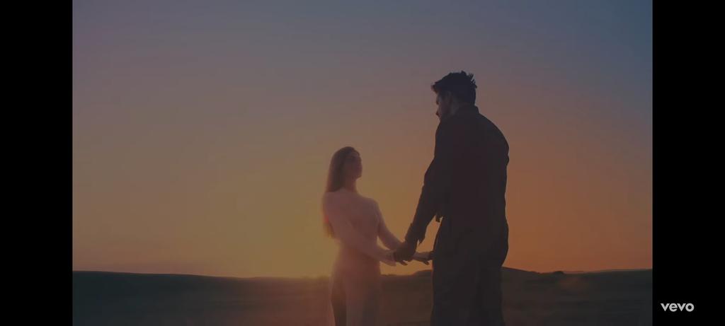 Hablemos de los colores del video
Lasso un azulado frio
Y eva calida naranja
Y ambos forman un lindo atardecer 😭❤️  <a href="/LassoMusica/">lasso</a>
