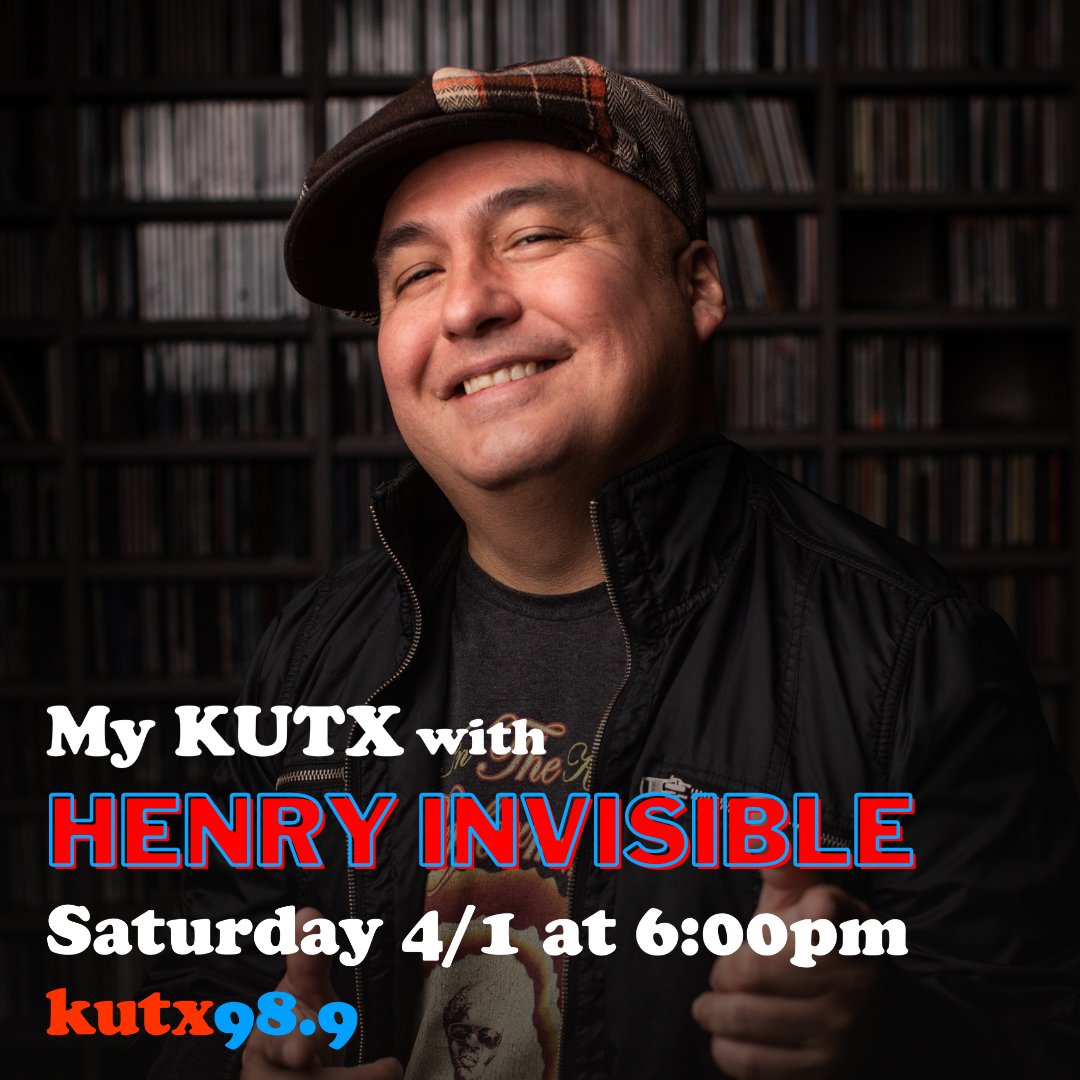 KUTX 98.9 (@kutx) on Twitter photo This week on My KUTX, <a href="/HenryInvisible/">Henry Invisible</a> has a deeply funky guest DJ set in store featuring favorites from James Brown, Sly & The Family Stone, Eddie Hazel, and more. Hear Henry Invisible's My KUTX on Saturday at 6pm This week on My KUTX, <a href="/HenryInvisible/">Henry Invisible</a> has a deeply funky guest DJ set in store featuring favorites from James Brown, Sly & The Family Stone, Eddie Hazel, and more. Hear Henry Invisible's My KUTX on Saturday at 6pm