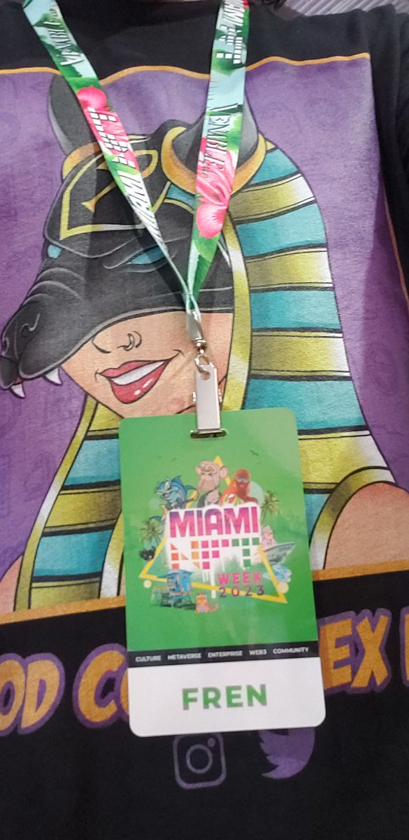 GodComplexNFT's tweet image. Here at @miaminftweek