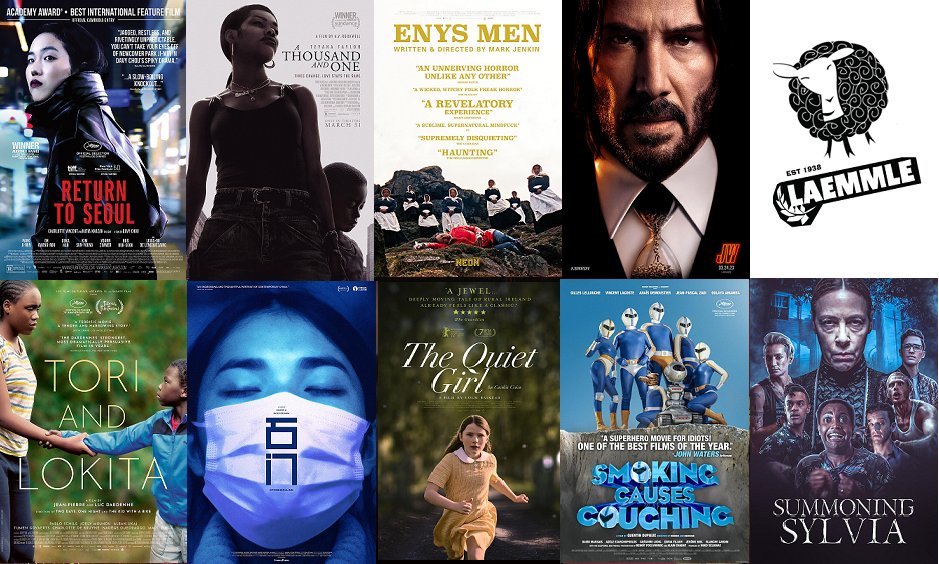 Now Playing! 🎟️ laemmle.com/theater/glenda…
#Stonewalling #JohnWick #EnysMen #TheQuietGirl #ReturnToSeoul #SmokingCausesCoughing #SummoningSylvia #AThousandAndOne #ToriandLokita