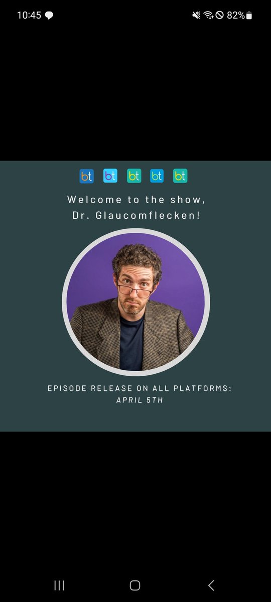 BackTable Industry (@_backtableind) on Twitter photo The wait is over! Your guesses and suggestions were all amazing. Our surprise guest is none other than <a href="/DGlaucomflecken/">Dr. Glaucomflecken</a>!! Listen on any <a href="/_backtable/">BackTable Vascular and Interventional</a> platform April 5th! #MedEd <a href="/SDhandMD/">Sabeen Dhand</a> <a href="/bahetimd/">Aparna Baheti, MD</a> <a href="/JMichaelBarraza/">Michael Barraza</a> <a href="/AaronFrittsMD/">Aaron Fritts</a> <a href="/DrEricGant/">Eric Gantwerker MD MMSc (MedEd) FACS AFAMEE</a> <a href="/BryanHartleyMD/">Bryan Hartley</a> The wait is over! Your guesses and suggestions were all amazing. Our surprise guest is none other than <a href="/DGlaucomflecken/">Dr. Glaucomflecken</a>!! Listen on any <a href="/_backtable/">BackTable Vascular and Interventional</a> platform April 5th! #MedEd <a href="/SDhandMD/">Sabeen Dhand</a> <a href="/bahetimd/">Aparna Baheti, MD</a> <a href="/JMichaelBarraza/">Michael Barraza</a> <a href="/AaronFrittsMD/">Aaron Fritts</a> <a href="/DrEricGant/">Eric Gantwerker MD MMSc (MedEd) FACS AFAMEE</a> <a href="/BryanHartleyMD/">Bryan Hartley</a>