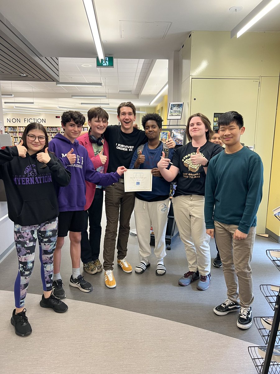 @myermarauders (@myermarauders) on Twitter photo Congratulations to <a href="/myermarauders/">@myermarauders</a> junior team for 1st place, senior team for 2nd place and <a href="/SecordPatriots/">Laura Secord</a> senior team for 1st place <a href="/dsbn/">District School Board of Niagara</a> Reach For The Top Regional Finals! Congratulations to <a href="/myermarauders/">@myermarauders</a> junior team for 1st place, senior team for 2nd place and <a href="/SecordPatriots/">Laura Secord</a> senior team for 1st place <a href="/dsbn/">District School Board of Niagara</a> Reach For The Top Regional Finals!