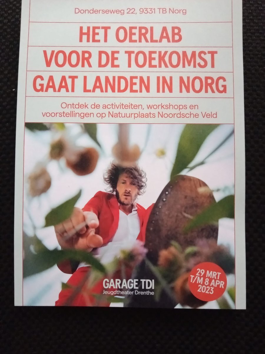 noord_anita's tweet photo. Was als samenwerkingspartner uitgenodigd bij  #Oerlab voor de #Toekomst van @GarageTDI. Tot 8 april wordt het Oerlab uitgetest door middel van een pilot op de @denatuurplaats Norg @Noordenveld . Het thema van de eerste Oerlab-editie is ‘de voedingsbodem’.https://t.co/u6GReZHRV4 https://t.co/9jXlDqnH4g