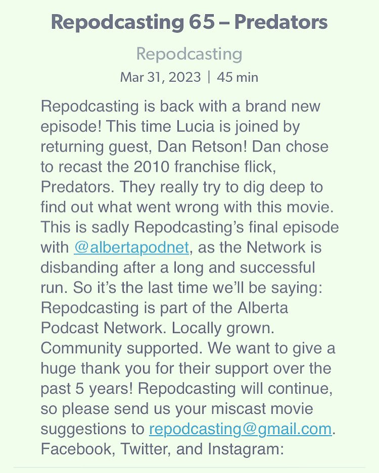 Repodcasting tweet media