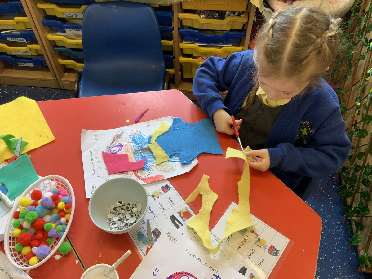 ClivigerPrimarySchool on Twitter "Year 1 have thoroughly enjoyed making puppets in DT this week