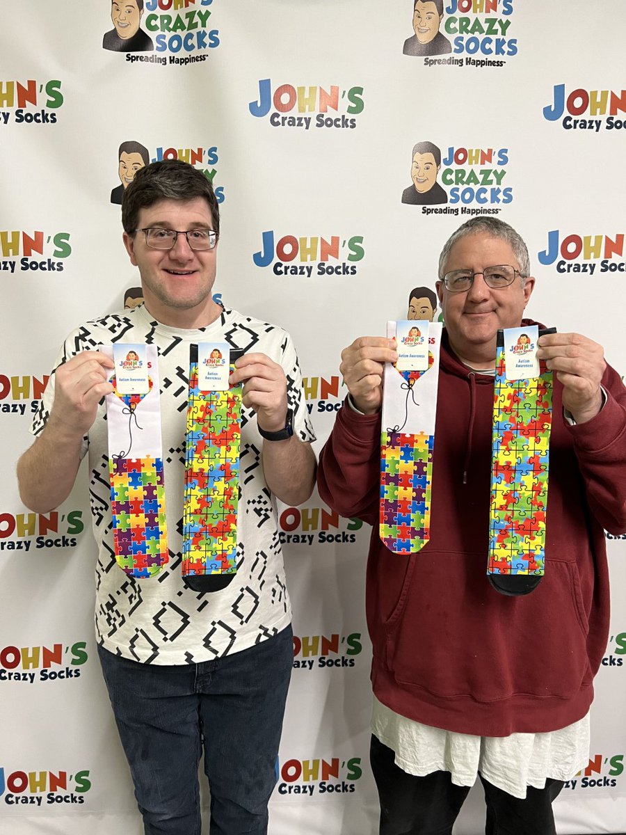 wahooomarket's tweet photo. As a company co-founded by a man with Down syndrome, we understand the challenges people with autism face, their capabilities, and their contributions to society. Many of our colleagues here at John's Crazy Socks have autism. We want to show the world what is possible. https://t.co/9tT4WXjlrm