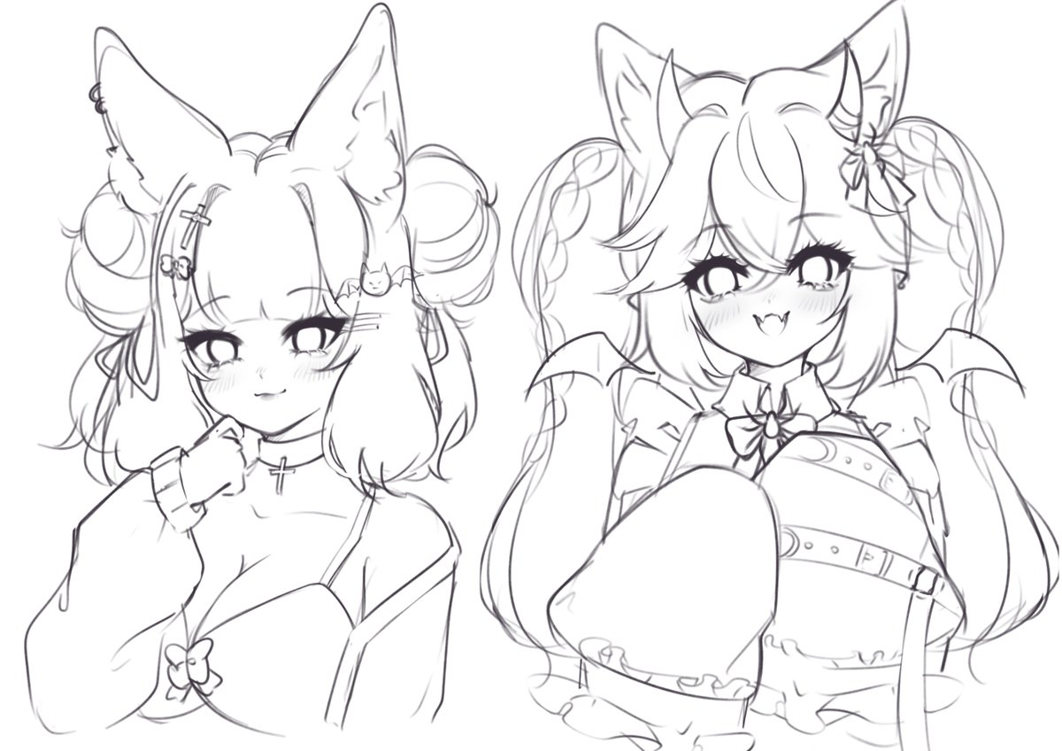 _kawarumii's tweet photo. Another little art raffle ✨

Winner will get a sketch like this

Rules: 

- like, rt (follow not required but appreciated)
- drop your oc in replies (optional)

Ends April 5th https://t.co/BtcYXSjFLJ