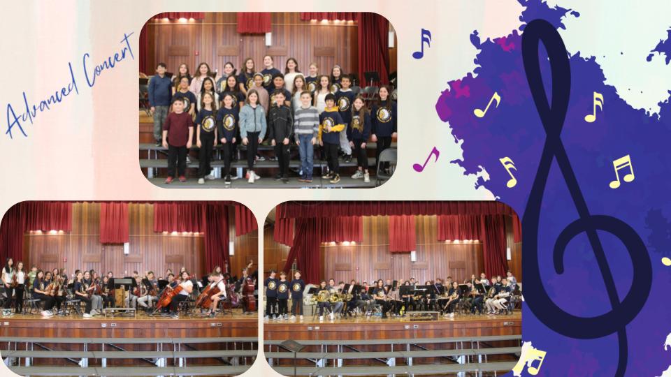 5th grade Band, Chorus and Orchestra students put on a wonderful concert yesterday!