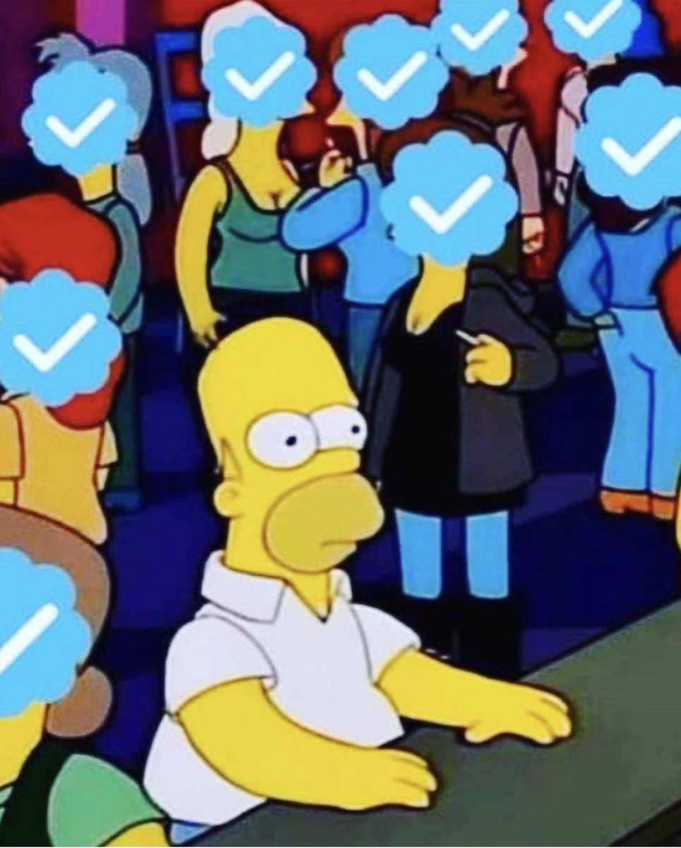 Giving access to everyone having a blue check takes the value of what the blue check was suppose to meant for. Now anybody paying for it like a subscription on Netflix 😓. What about those who worked fa it.  Likes don’t match the following 😭