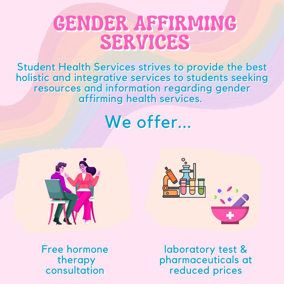 csulbwellness's tweet photo. Happy #TransDayofVisibility! Did you know that we have inclusive health services for ALL CSULB students? One great service we have is our Gender Affirming Care. Check out our website (link in bio) to learn more β€οΈ π§‘ π π π π π€
#gobeach #csulbshs #nobarriers #collegehealth https://t.co/ao1Tfd0ZV1