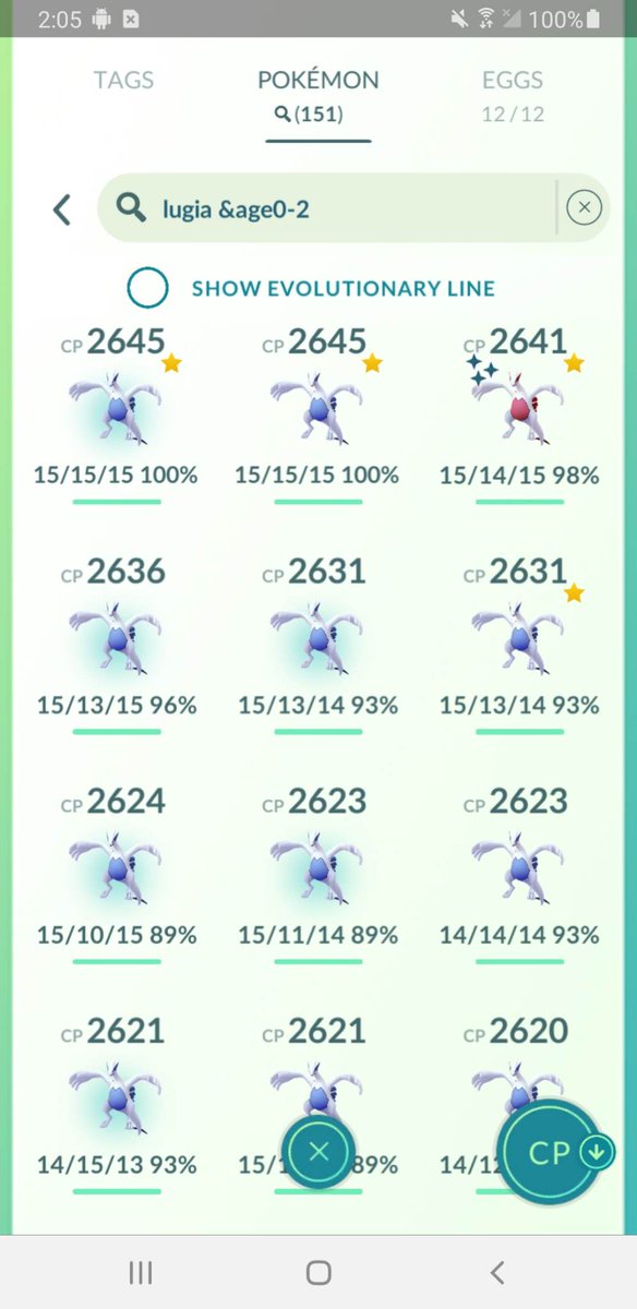 PokemongoRoD's tweet photo. Should I raid more? Maybe, maybe not?
(2) hundos 1.3%
(6) shinies 3.9%
#hundo #shiny #shundo #lugia #raidboss #pokemongoRoD https://t.co/Kz1prZNboi