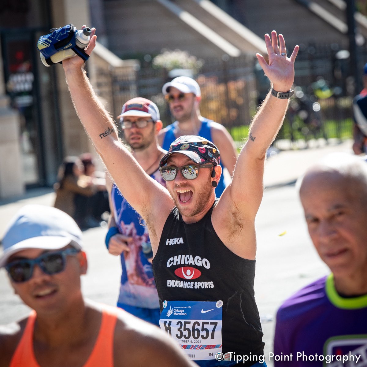 anarchotris's tweet photo. Trans athletes deserve to be who we are and play the sports we love. Trans men who take testosterone are not murderers. I’m just a trans man who likes to run. In honor of #TransDayofVisability , I’d like to tell @TuckerCarlson and @WorldAthletics to fuck off. https://t.co/c9FFNNMBVQ
