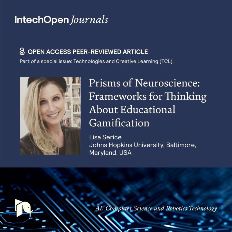 Happy Friday! I'm published! 🤗intechopen.com/journals/1/art…
<a href="/IntechOpen/">IntechOpen</a> #creativity #technology #neuroeducation #AcademicTwitter