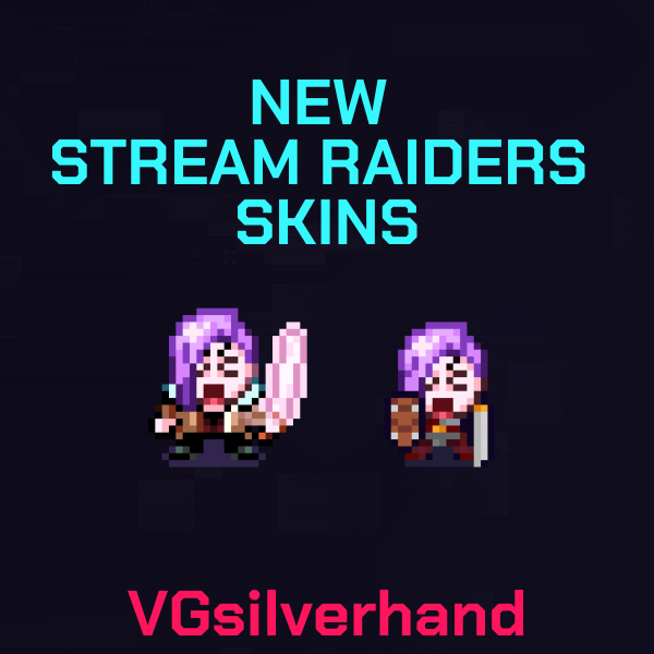 VGsilverhand's tweet photo. Chooms!! We have 2 new Stream Raiders Skins that launched today!!! Our Full Body "Pink Justice Paladin" skin + Tank head skin! Hope you all enjoy!!! #StreamRaiders #StreamRaidersPartner #CaptainTVPartner #Twitch #TwitchAffiliate #TwitchStreamers #ChoombaSquad #SlothCrew https://t.co/9AVkSlFe6A