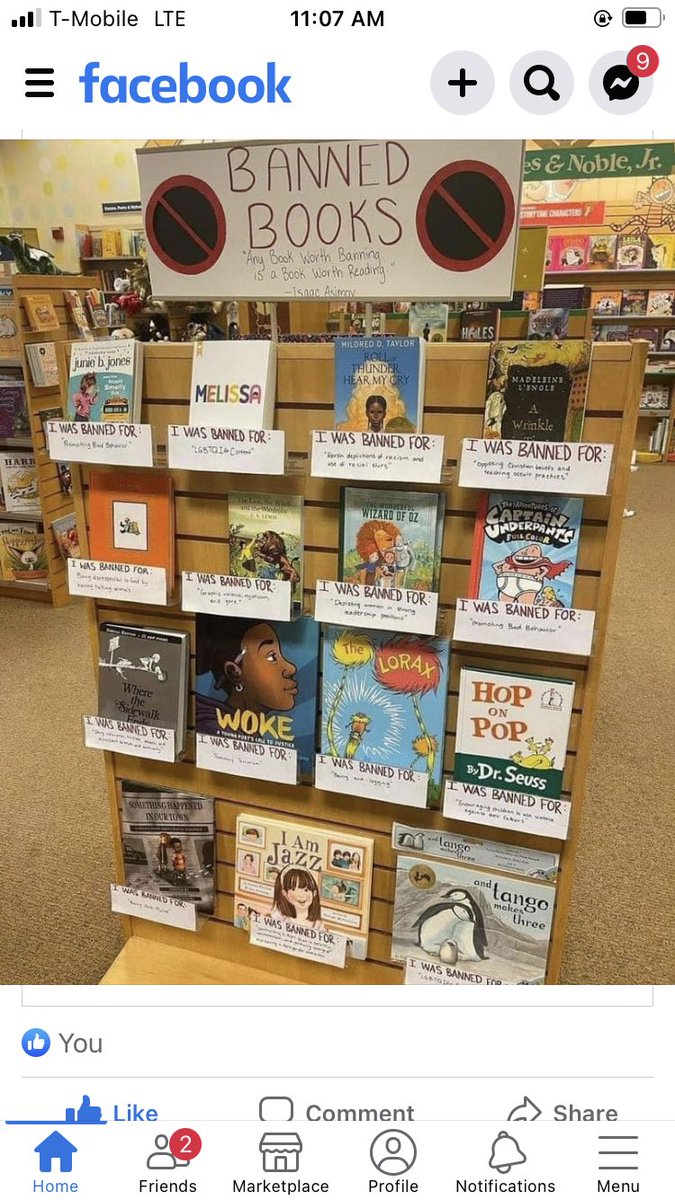 Guess what I’m getting my younger grandkids for Easter?🐣Banned books from Barnes and Noble.😜#BanGunsNotBooks #Barnesandnoble