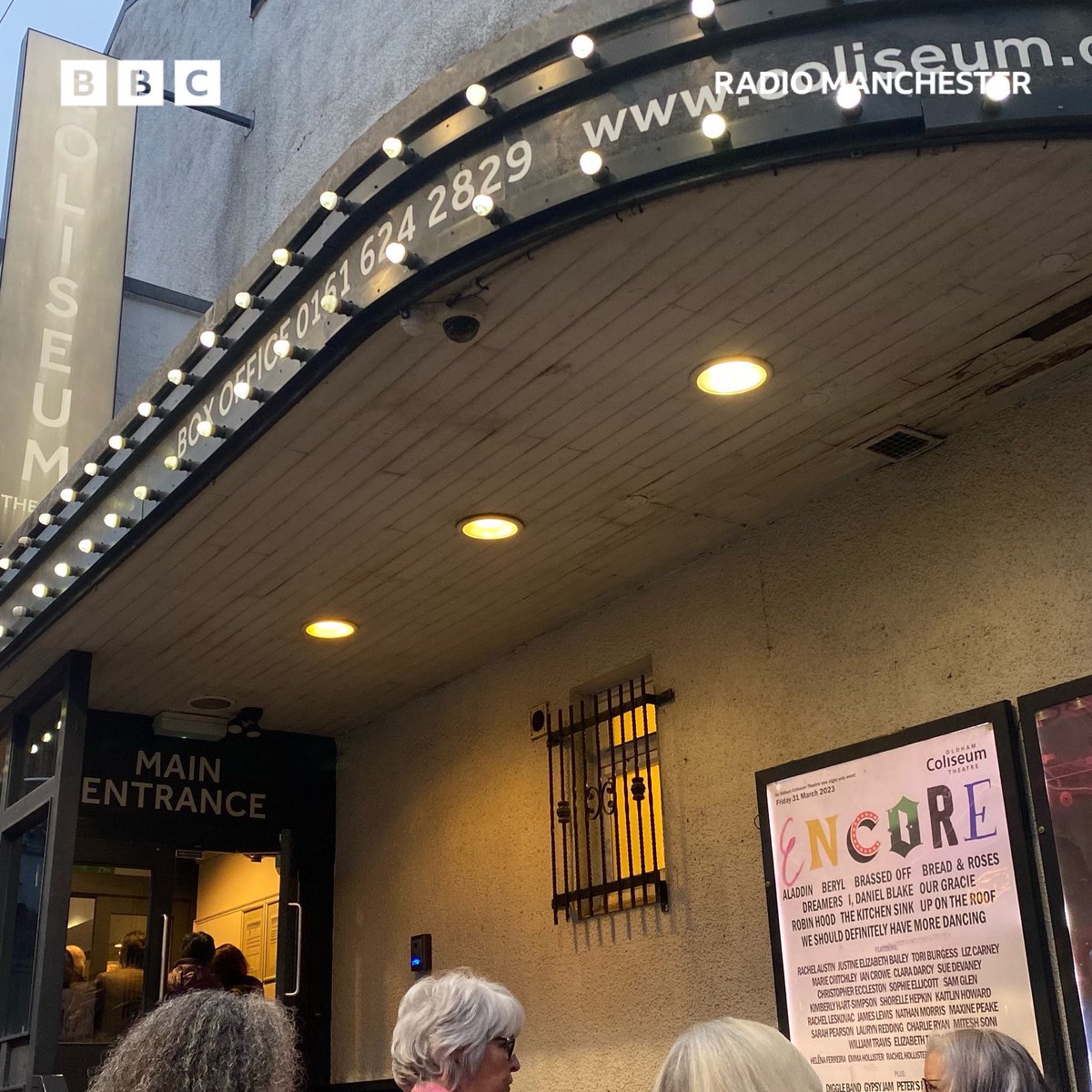 The curtain will fall for the final time tonight at @OldhamColiseum🎭

This comes as their Arts Council Funding was cut

They are putting on a one night only show called ‘Encore’ featuring @MPeakeOfficial & other local performers

Listen on @BBCRadioManc tomorrow