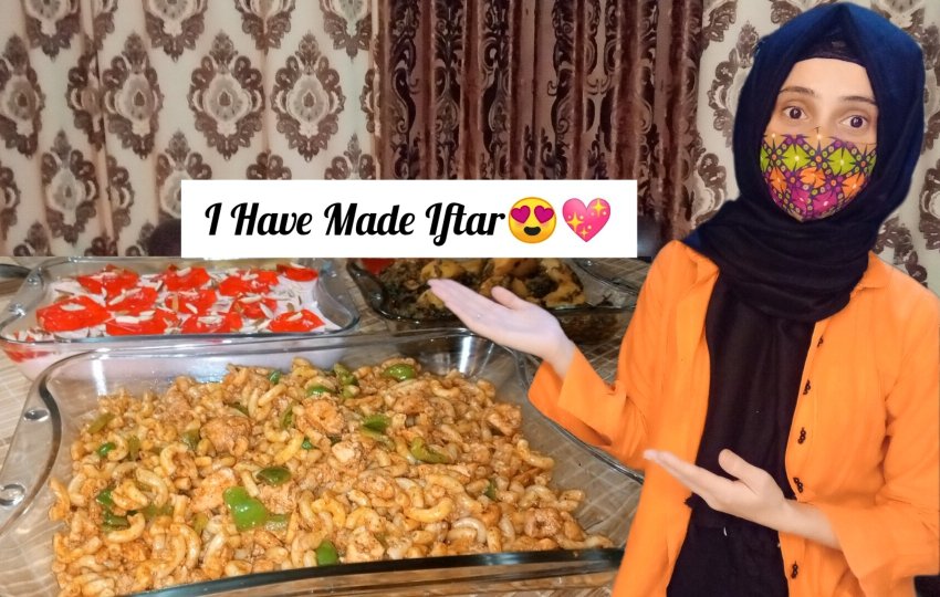 PsychologistISA's tweet photo. Iftar by Me😋😍Jo log kehty hain cooking kya krain, m ny cooking kr li ha , lao do inam ab😏 https://t.co/O2TDzwCuZh
Like, Share &amp; Subscribe
#IftarByMe
#ChickenMacronies
#Custard
#Fries
#IqraSaeedVlogs https://t.co/GBzClmkpU8
