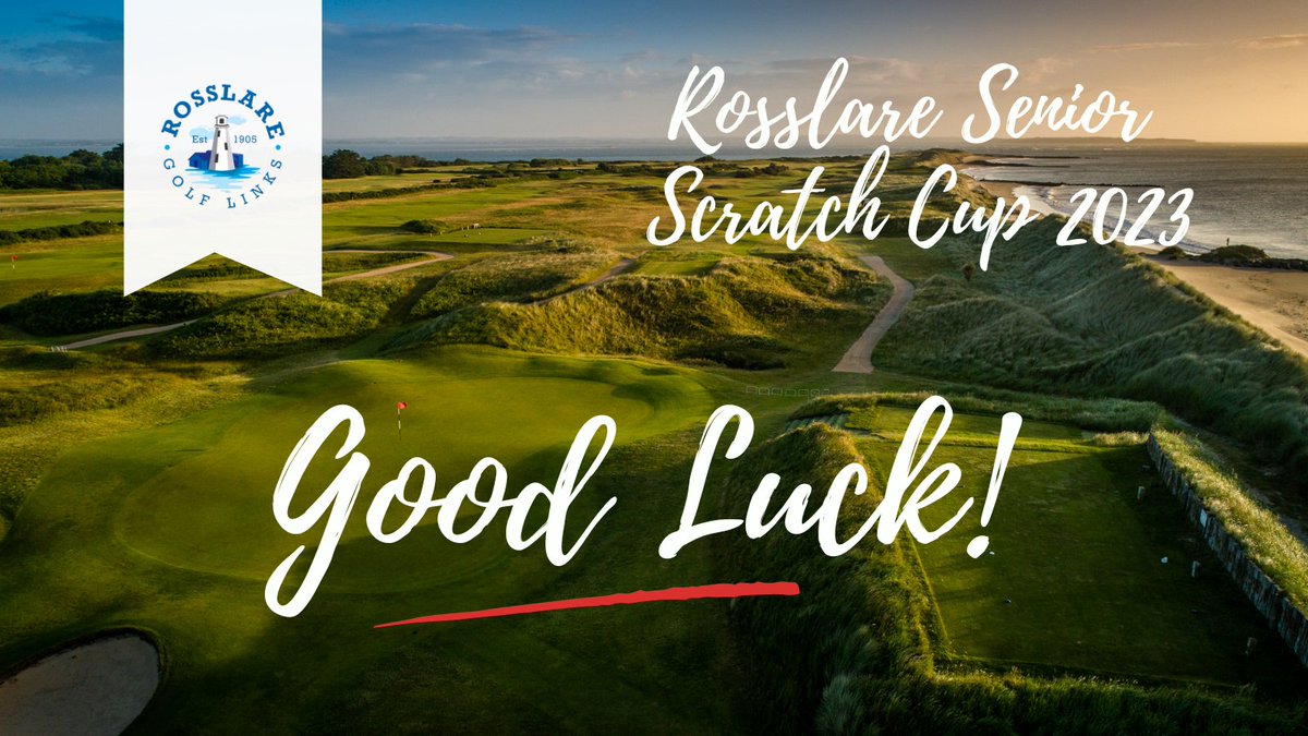We are looking forward to seeing 69 of Ireland’s top amateur talent compete in our Senior Scratch Cup tomorrow.  

We're also delighted to unveil two new tee-boxes offering panoramic views of Wexford’s coastline.

Best of luck to everyone! 

#rosslaregolflinks #linksgolf
