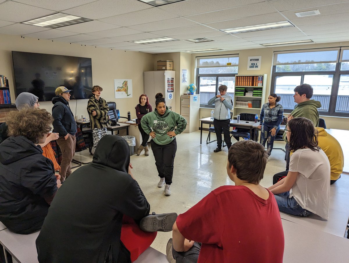 HistoryKabat's tweet photo. Thanks to Nicole &amp; Justin from the Children's Home for coming to work on team building skills in the Exploration &amp; Adventure EC today. Lots of fun, interactive learning! @BTBOCES_IP @BroomeBOCES @BTCareerTechED https://t.co/32x3H6kozb