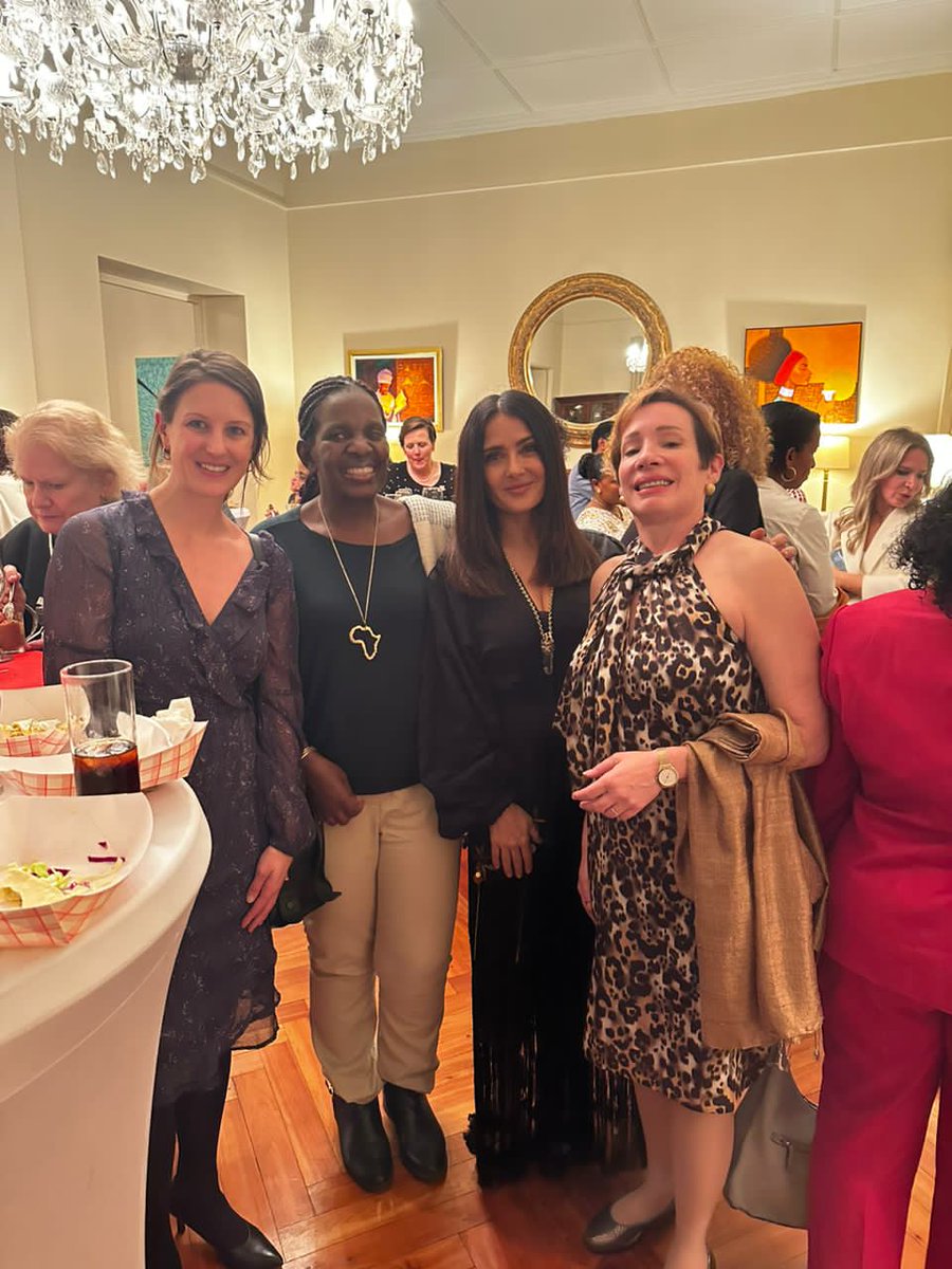 Dr Dorothy Balaba (@balabadorothy) on Twitter photo As we explore our partnerships to improve the lives of adolescent girls in Ethiopia, I was happy to meet <a href="/salmahayek/">Salma Hayek</a>. Thank you, <a href="/USEmbassyAddis/">U.S. Embassy Addis</a>, for hosting this great night. As we explore our partnerships to improve the lives of adolescent girls in Ethiopia, I was happy to meet <a href="/salmahayek/">Salma Hayek</a>. Thank you, <a href="/USEmbassyAddis/">U.S. Embassy Addis</a>, for hosting this great night.