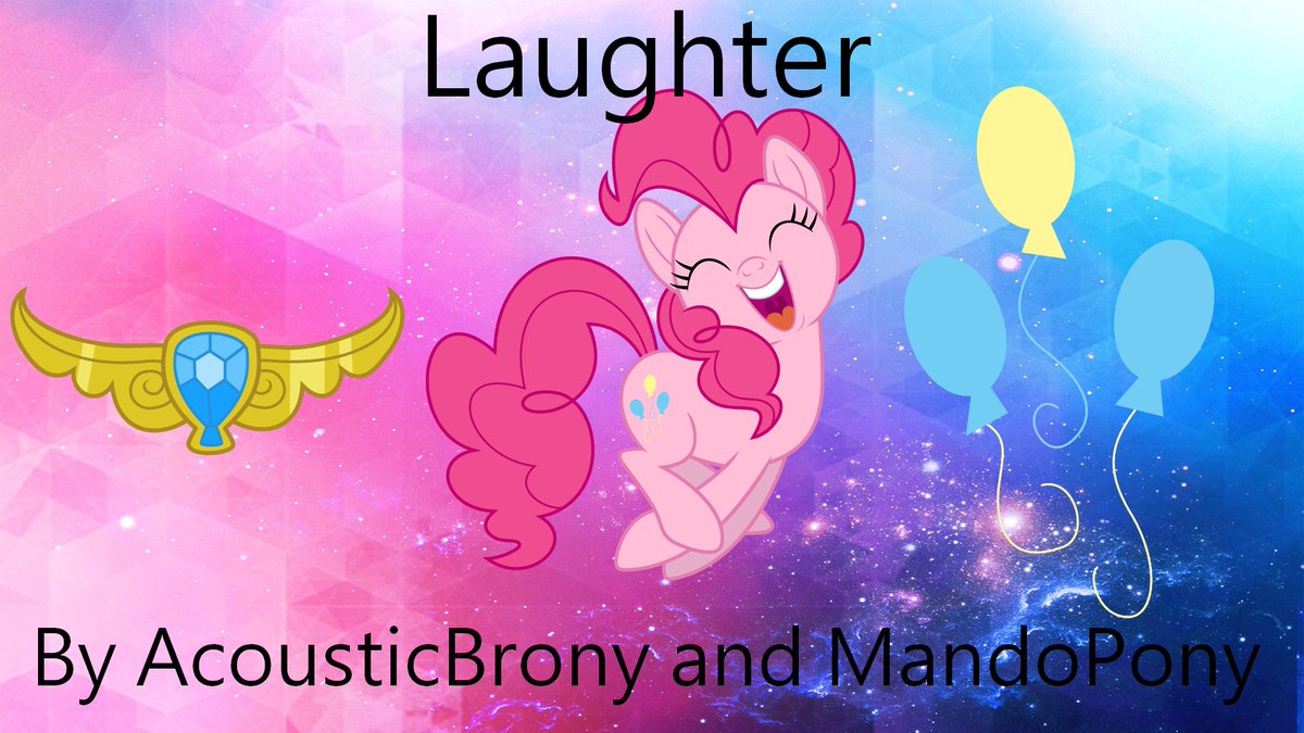 aaliyah_rosado's tweet photo. Laughter by AcousticBrony & @AndySteinMusic!
#mylittlepony #pinkiepie #laughter #mandopony #acousticbrony #MLP #mlpfim #MyLittlePonyFriendshipisMagic https://t.co/MEbP59Q9yf